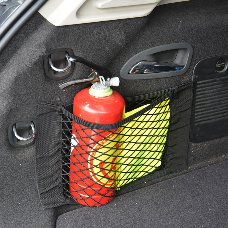 Car Seat Back Organizer Net – Keep Your Car Neat & Secure