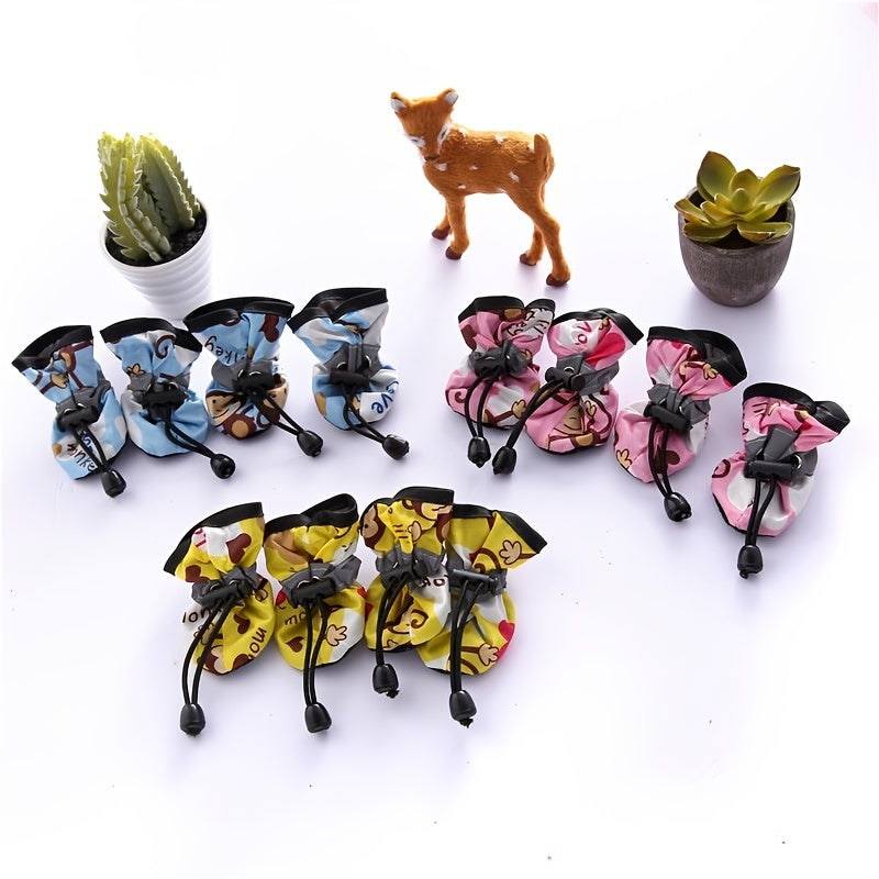 Waterproof Dog Shoes (4 PCS) – Protect & Keep Paws Dry
