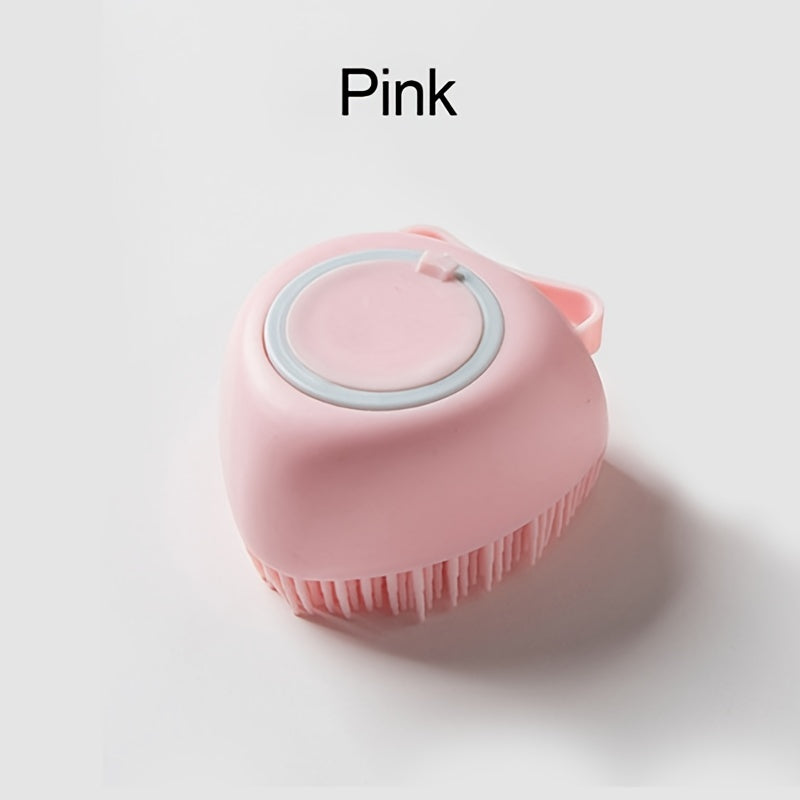 Soft Pet Bath Brush – Gentle Cleaning & Massage Tool