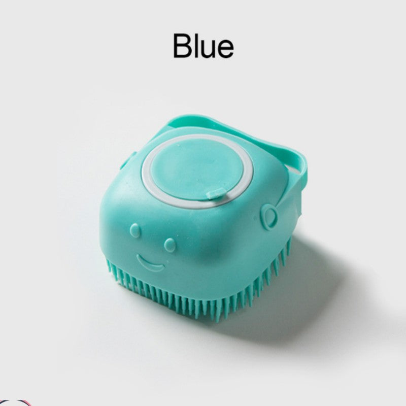 Soft Pet Bath Brush – Gentle Cleaning & Massage Tool