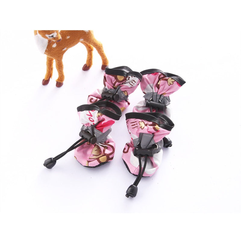 Waterproof Dog Shoes (4 PCS) – Protect & Keep Paws Dry