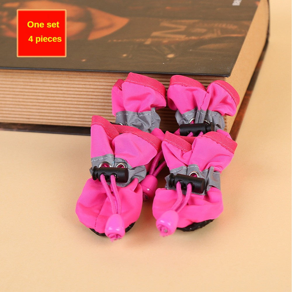 Waterproof Dog Shoes (4 PCS) – Protect & Keep Paws Dry