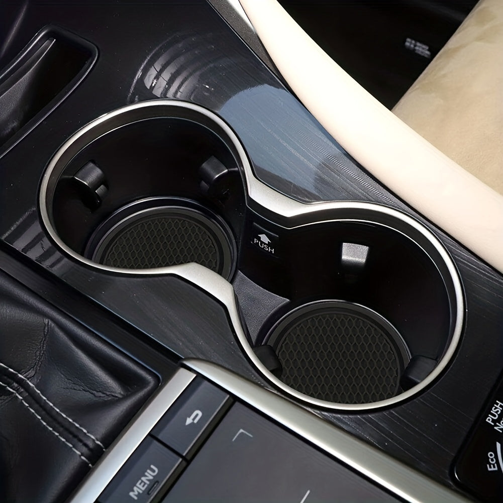 Non-Slip Car Cup Holder Coasters – Keep Your Car Clean 2PCS