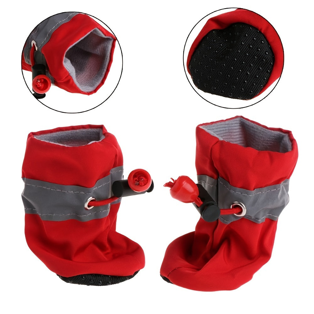 Waterproof Dog Shoes (4 PCS) – Protect & Keep Paws Dry