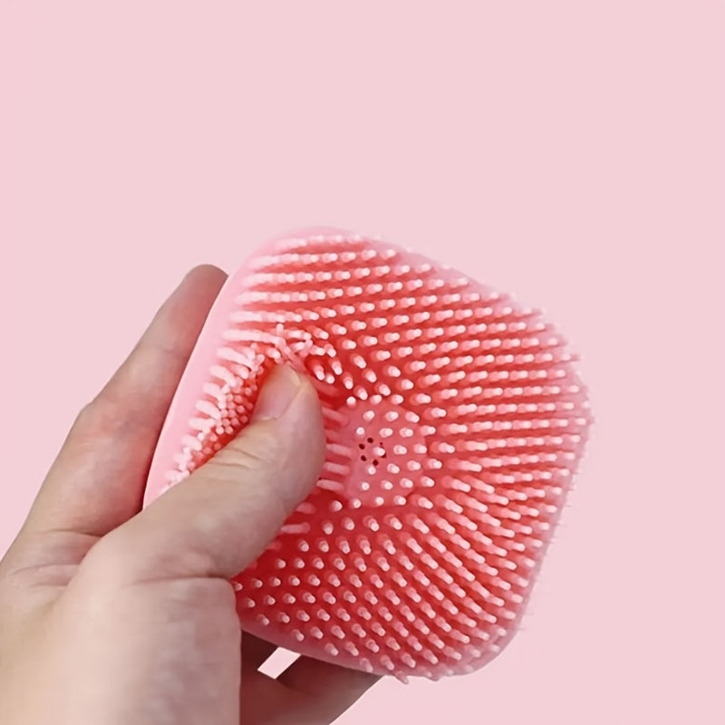 Soft Pet Bath Brush – Gentle Cleaning & Massage Tool