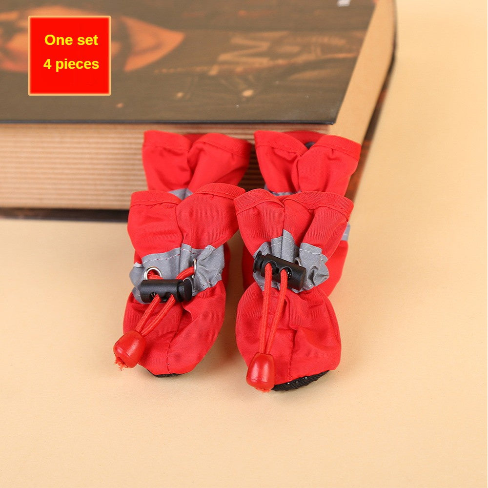 Waterproof Dog Shoes (4 PCS) – Protect & Keep Paws Dry