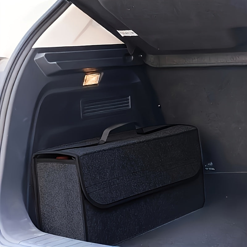 Foldable Car Trunk Organizer – Keep Your Car Clean & Organized
