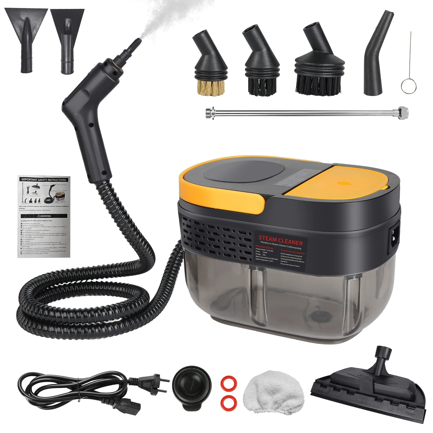 High-Pressure Steam Cleaner – Deep Cleaning & Sanitizing for Home Surfaces