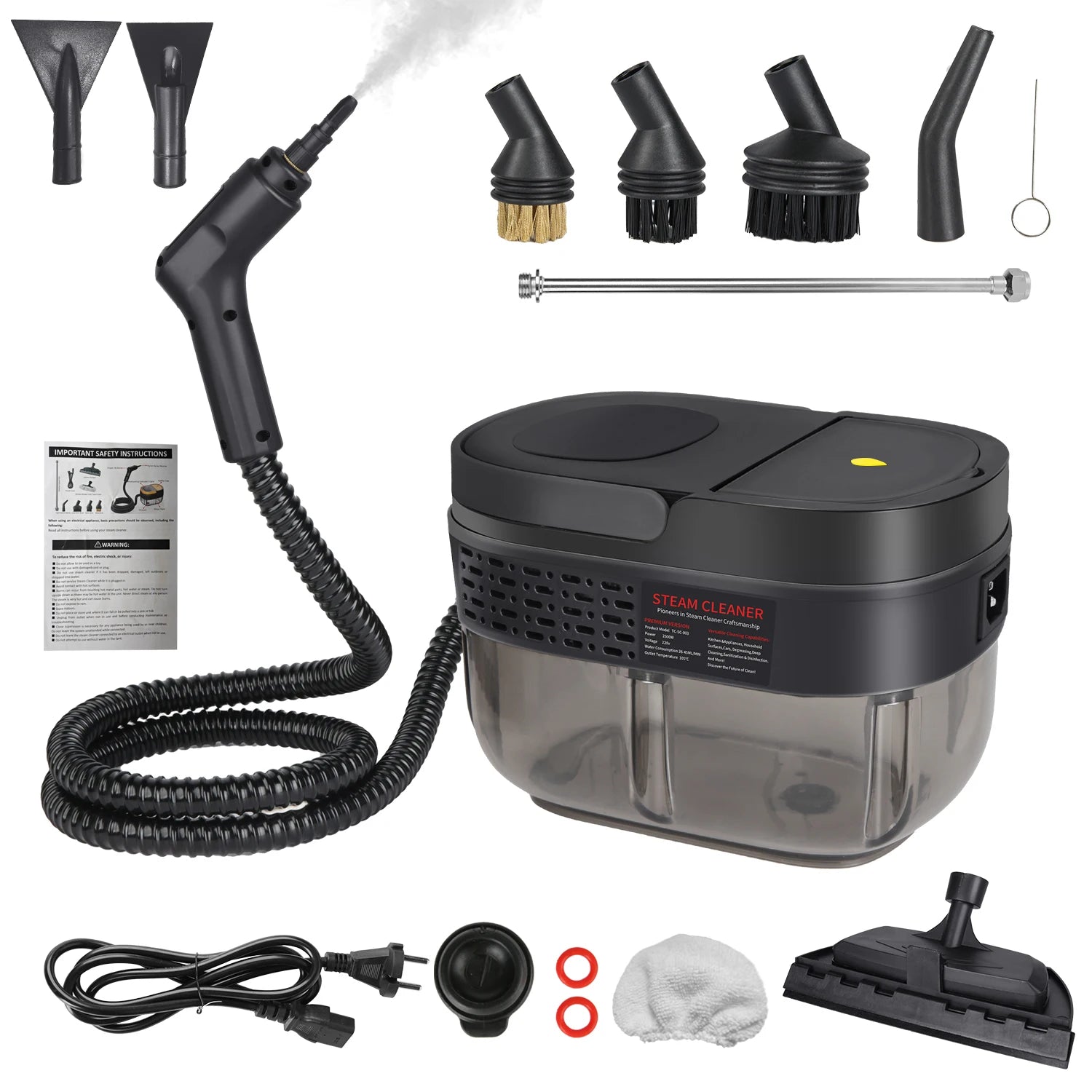 High-Pressure Steam Cleaner – Deep Cleaning & Sanitizing for Home Surfaces