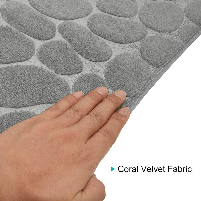 Super Absorbent Non-Slip Bath Mat (1–3 PCS Set)