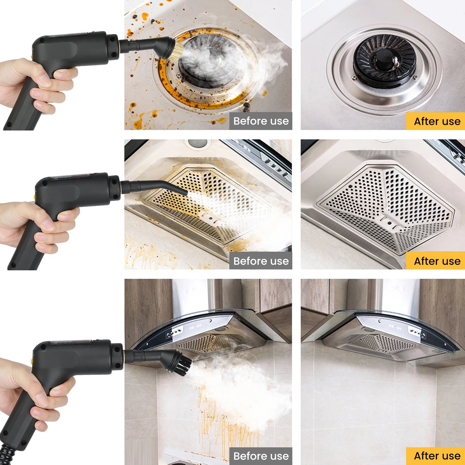 High-Pressure Steam Cleaner – Deep Cleaning & Sanitizing for Home Surfaces