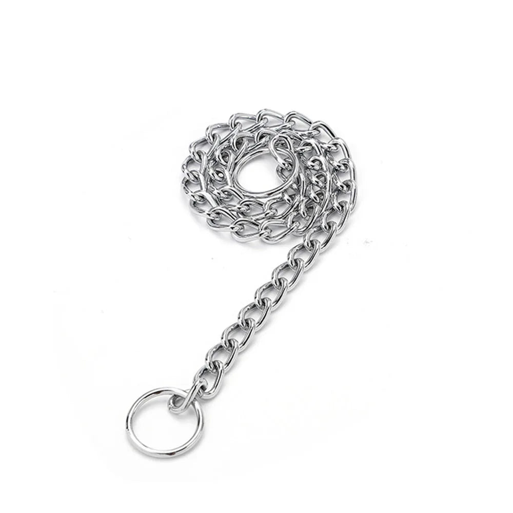 Stainless Steel Dog Training Chain Collar