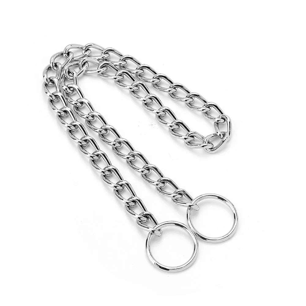 Stainless Steel Dog Training Chain Collar