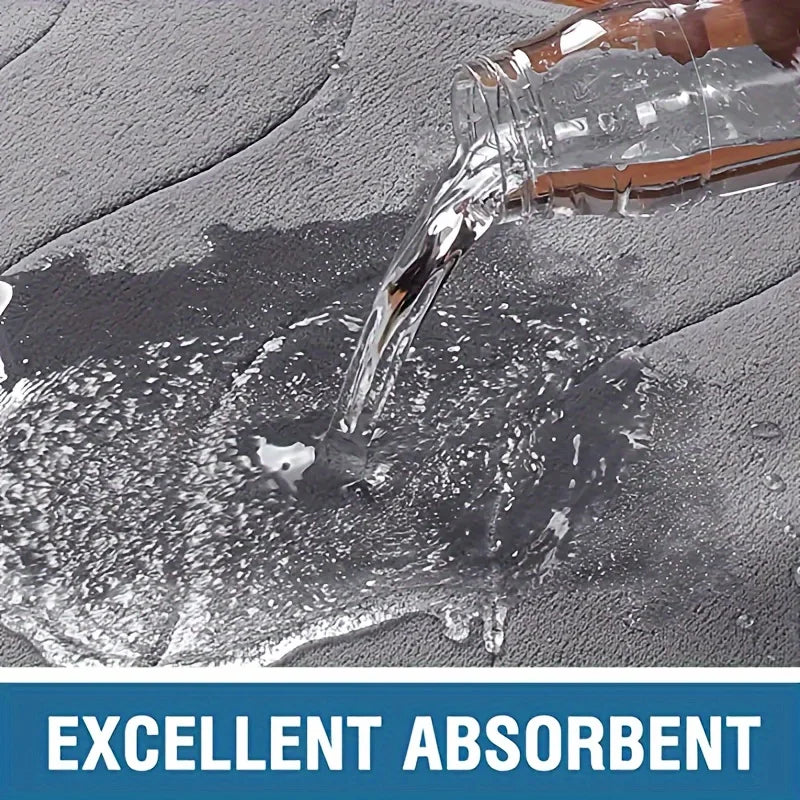 Ultra Absorbent Non-Slip Bathroom & Kitchen Mat
