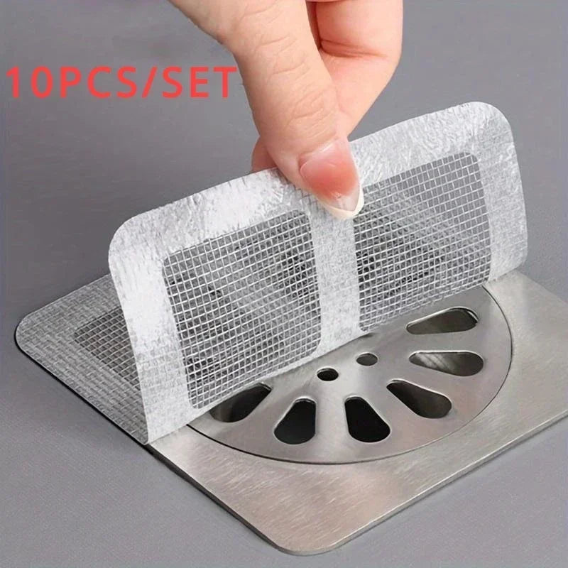 Disposable Shower Drain Hair Catcher (10pcs)