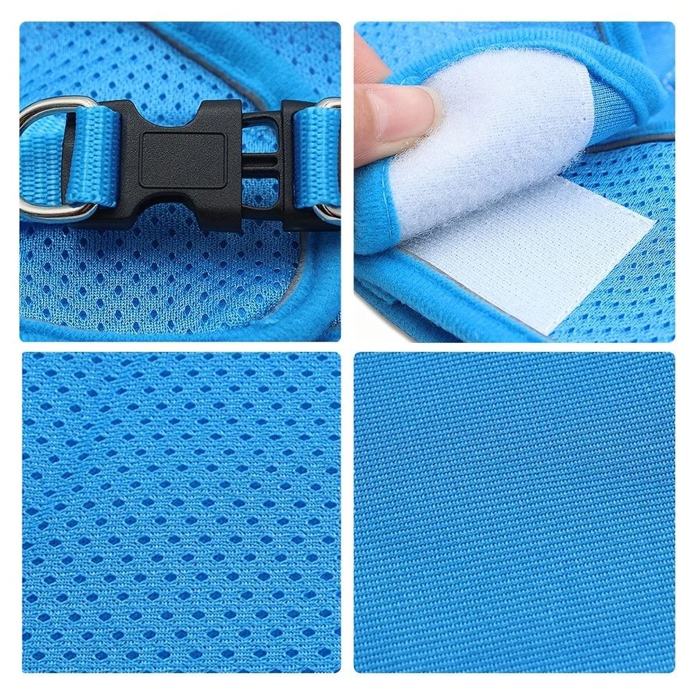 Breathable Mesh Reflective Dog Harness