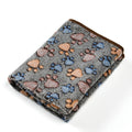 Couverture douce pour animaux de compagnie patte d'ours