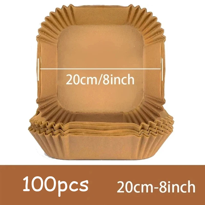 Disposable Air Fryer Paper Liners (50pcs)