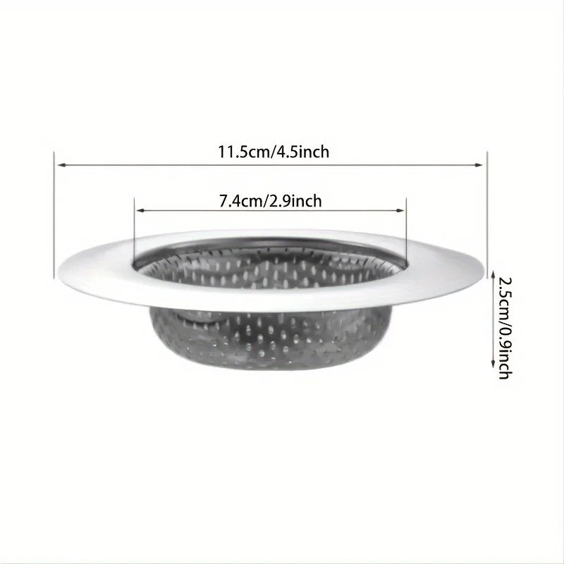 Stainless Steel Kitchen Sink Strainer (2pcs)