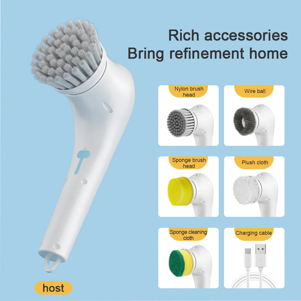 Cordless Electric Spin Cleaning Brush