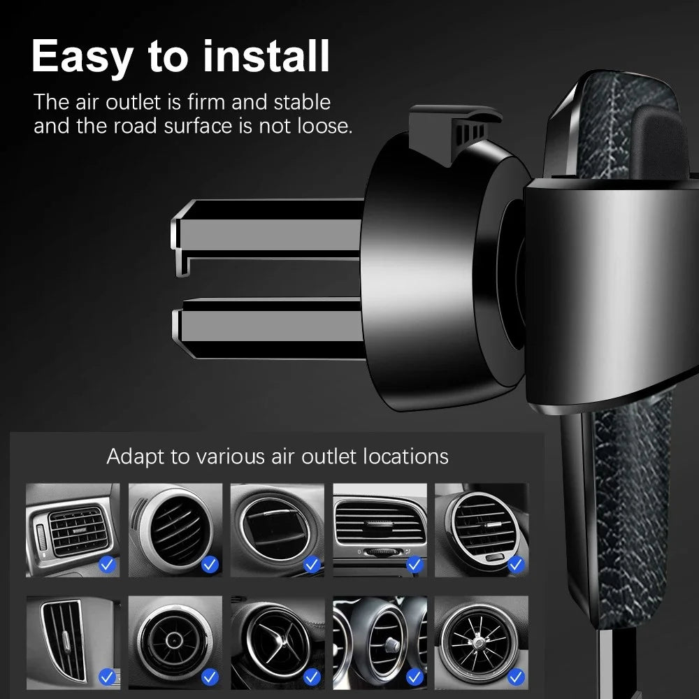 360° Gravity Car Air Vent Phone Holder