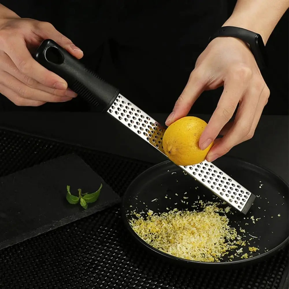 Stainless Steel Lemon Zester & Cheese Grater