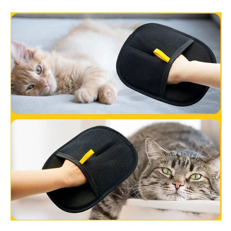 Pet Grooming Gloves Pet Hair Remover Brush