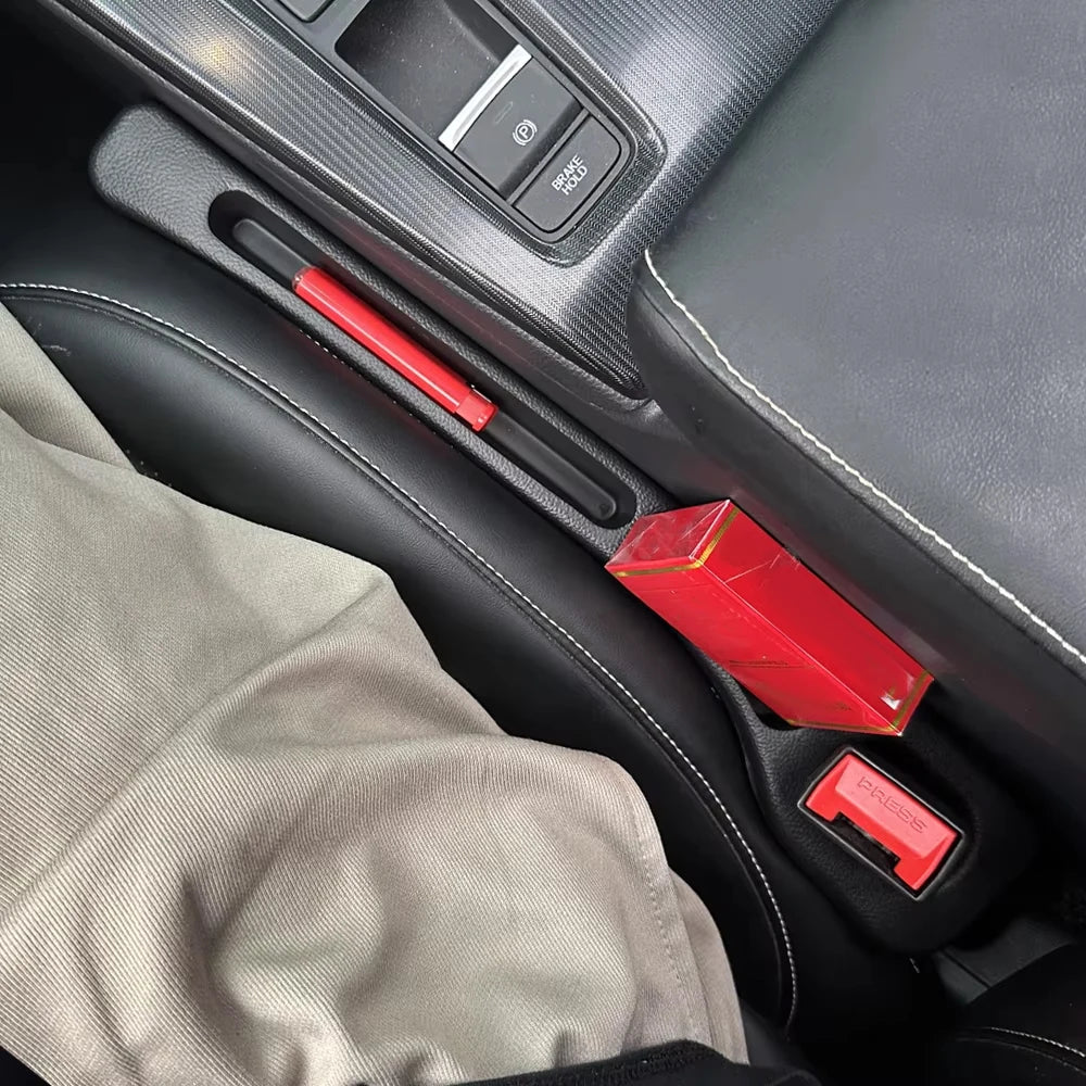 Black Car Seat Gap Filler 2PCS