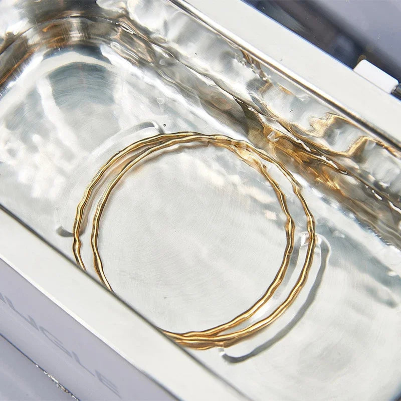 Ultrasonic Cleaner 500ML – Deep Cleaning for Glasses, Jewelry & More