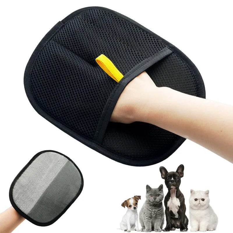 Pet Grooming Gloves Pet Hair Remover Brush