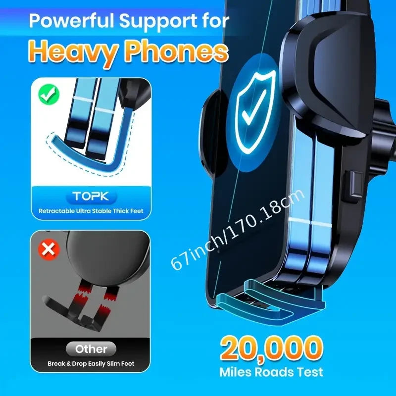 Foldable 360° Car Phone Holder