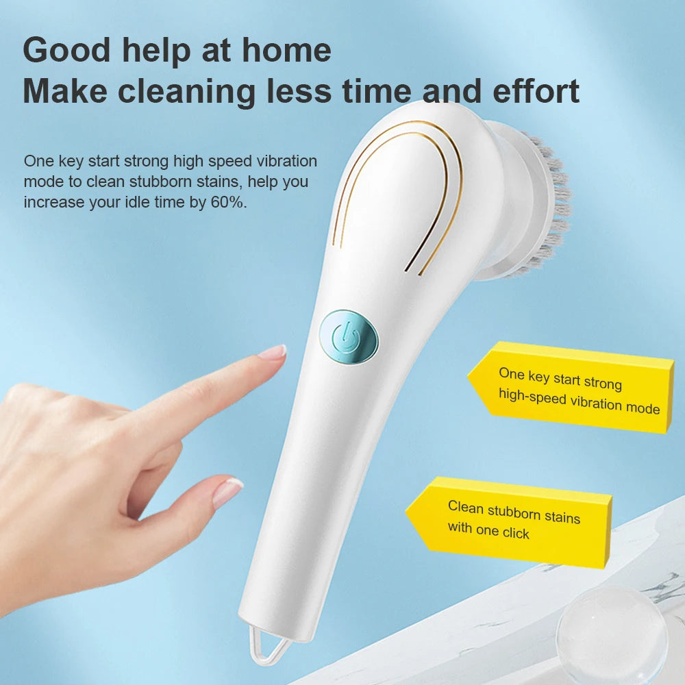 Cordless Electric Spin Cleaning Brush