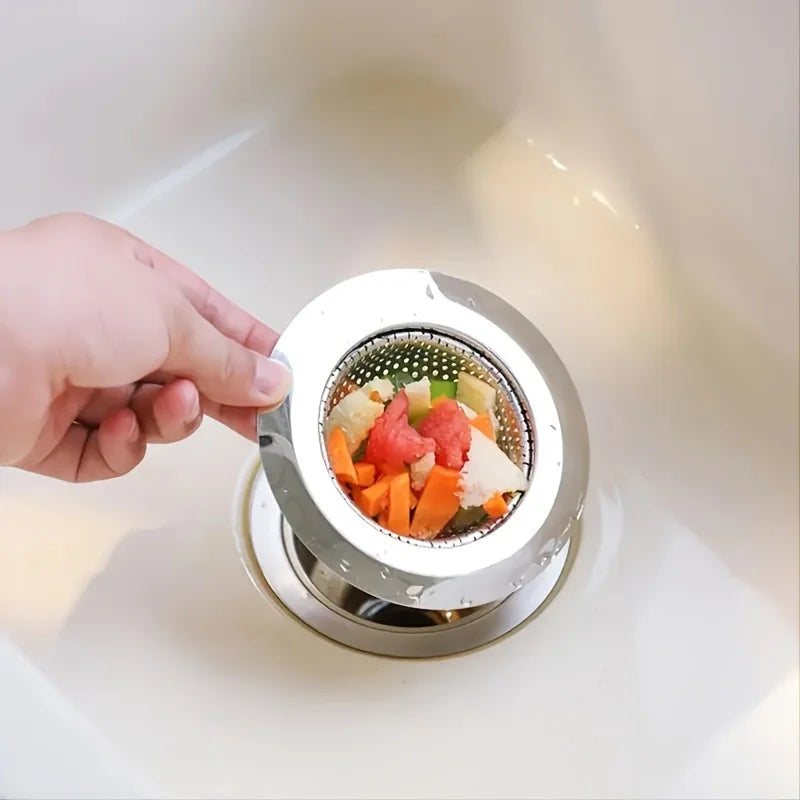 Stainless Steel Kitchen Sink Strainer (2pcs)