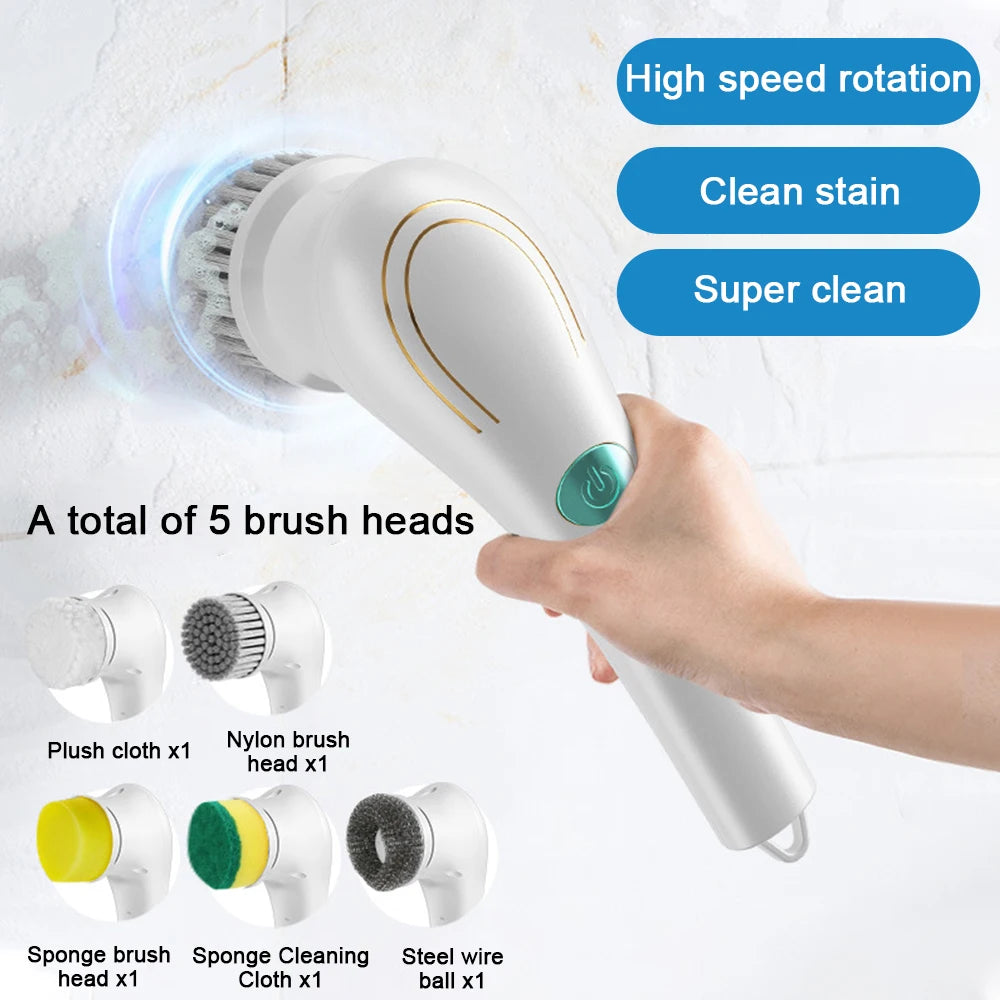 Cordless Electric Spin Cleaning Brush