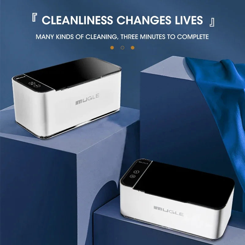 Ultrasonic Cleaner 500ML – Deep Cleaning for Glasses, Jewelry & More