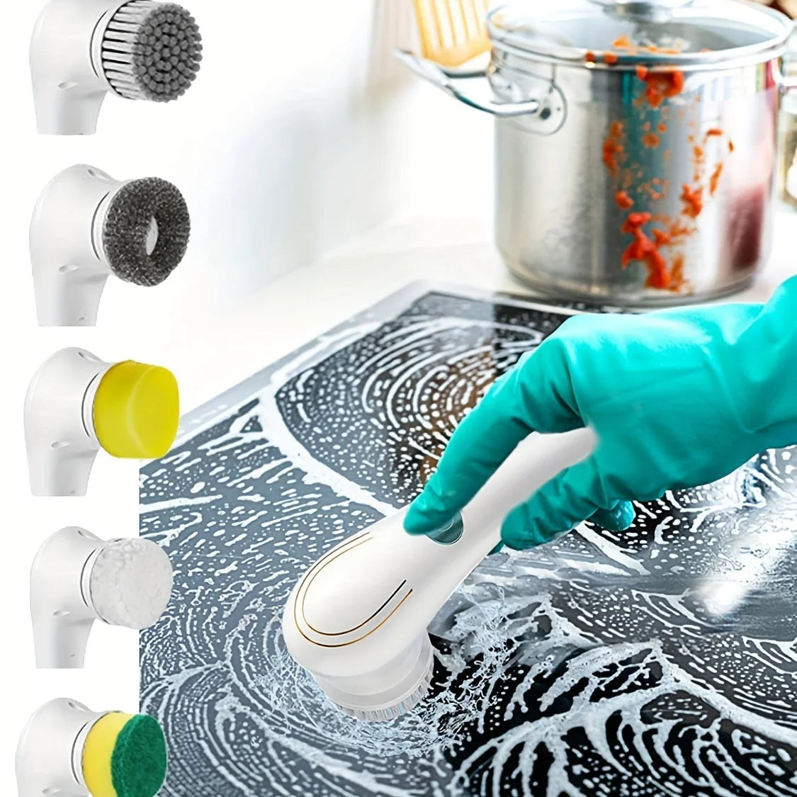Cordless Electric Spin Cleaning Brush
