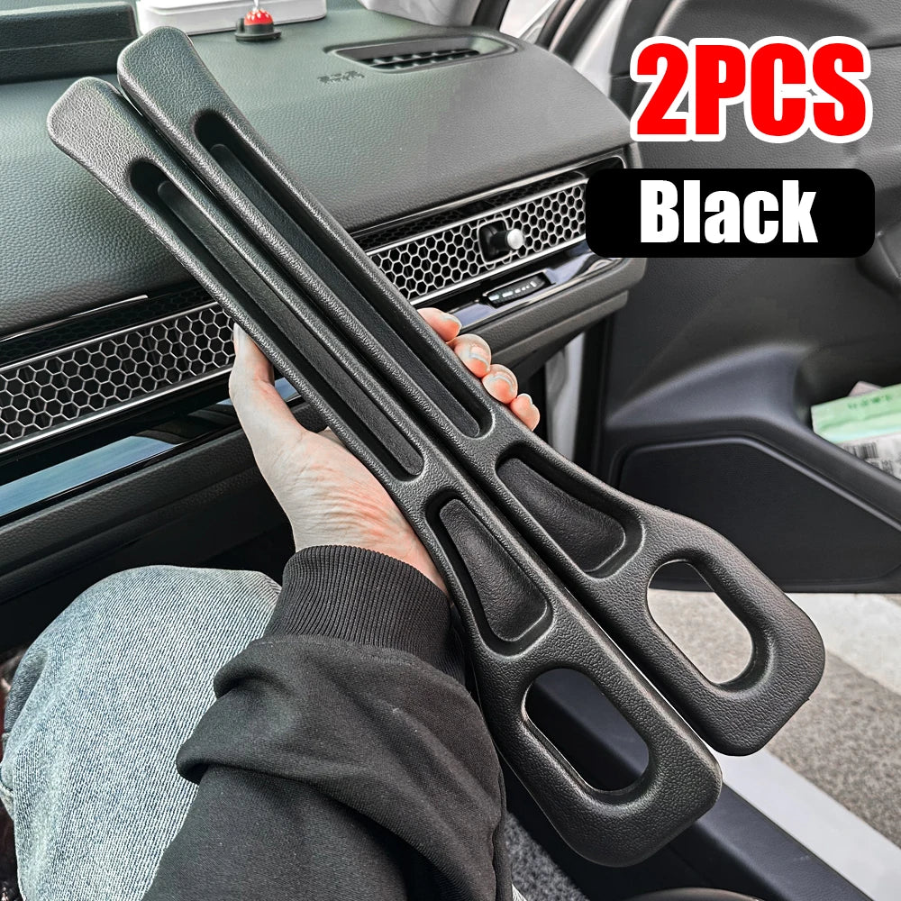 Black Car Seat Gap Filler 2PCS