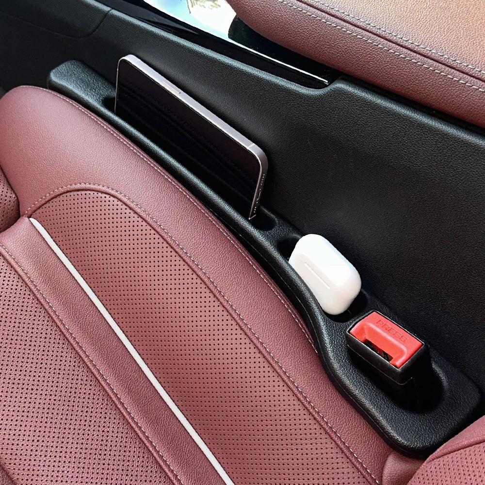 Black Car Seat Gap Filler 2PCS
