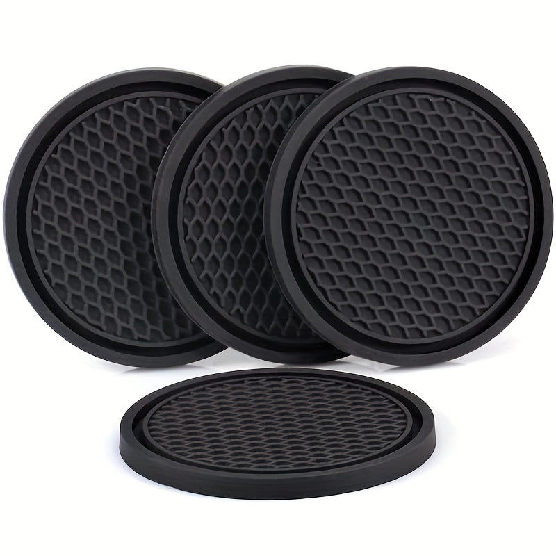 Non-Slip Car Cup Holder Coasters – Keep Your Car Clean 2PCS