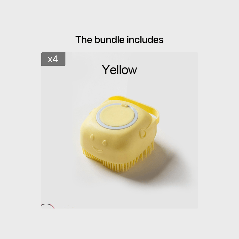 Soft Pet Bath Brush – Gentle Cleaning & Massage Tool