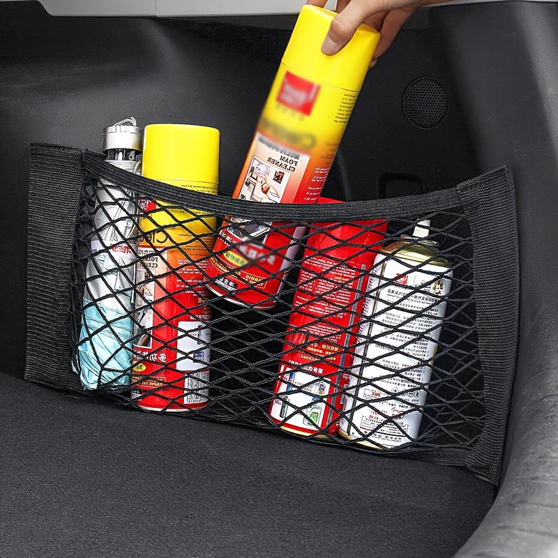Car Seat Back Organizer Net – Keep Your Car Neat & Secure